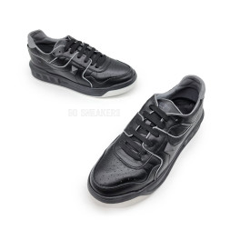 Valentino One Stud Leather Black