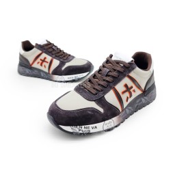 Premiata 483 Textile/Suede Beige/Brown