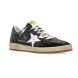 Унисекс кеды Golden Goose Ball Star in Black Nappa with White Star and Black Heel Tab