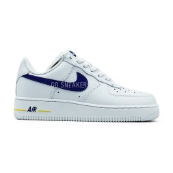 Nike Air Force 1 Low ’07 White Navy Logo