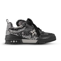Louis Vuitton Skate Sneaker &#039;Black Swarovski Monogram&#039;