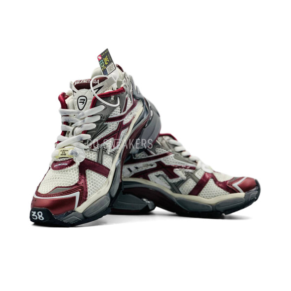 Унисекс кроссовки Balenciaga Runner Grey/Red