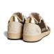 Женские кеды Golden Goose Ball Star in Glitter with Leather Star and Metallic Heel Tab