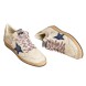 Унисекс кеды Golden Goose Ball Star in Nappa with Blue Star and Platinum Heel Tab