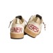 Унисекс кеды Golden Goose Ball Star in Nappa with Blue Star and Platinum Heel Tab