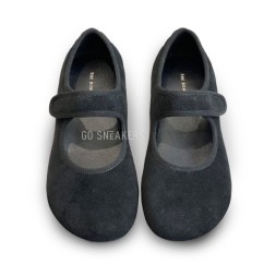 The Row Ballet Suede Black