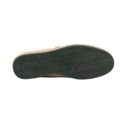 Golden Goose Ball Star in White Nappa with Green Leather Star and Hell Tab