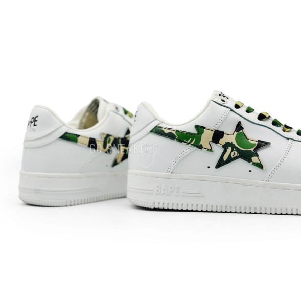 Мужские кроссовки Bathing Apg Bape Sta White Millitary