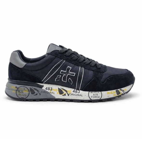Унисекс кроссовки Premiata 483 Textile/Suede Black