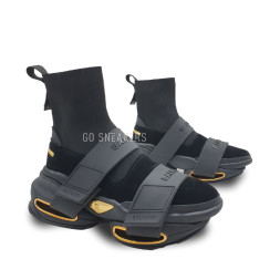 Balmain B-Bold Strap High Black