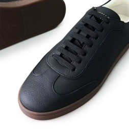 Brunello Cucinelli Leather Sneakers Black