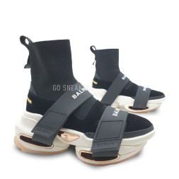 Balmain B-Bold Strap High Black/White