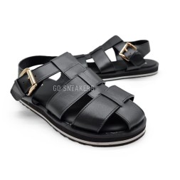 Dior Sandals Leather Black