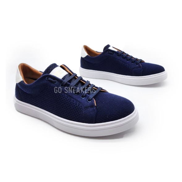 Унисекс кроссовки Brunello Cucinelli Navy Textille