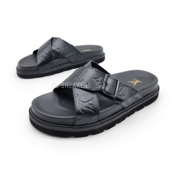Louis Vuitton Flip-flops X Leather Black