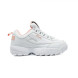 Женские кроссовки FILA Disruptor 2 White-Peach