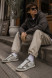 Мужские кеды Golden Goose Ballstar White/Grey Glitter