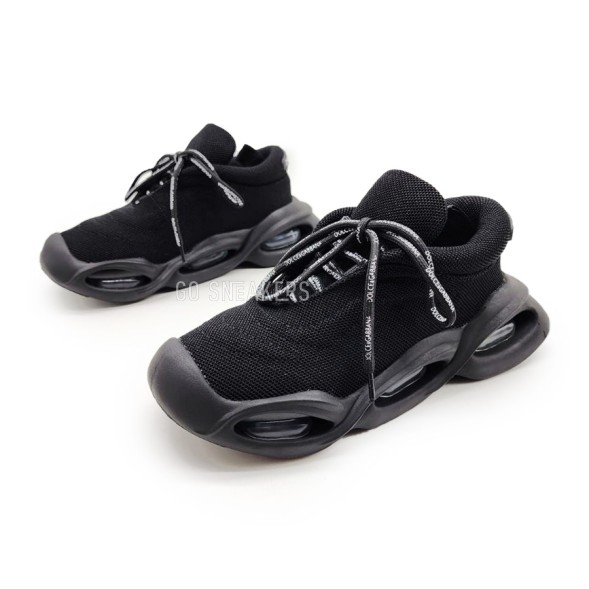 Унисекс кроссовки Dolce &amp;amp; Gabbana Textile Lacing Black