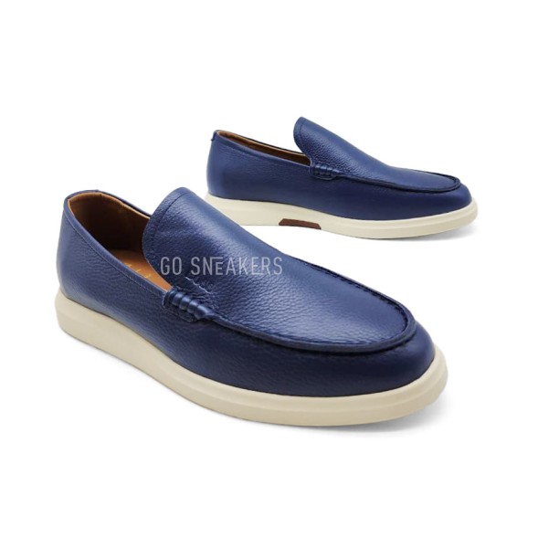 Мужские лоферы Hugo Boss Loafers Leather Navy
