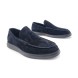 Мужские лоферы Hugo Boss Loafers Suede Dark Grey