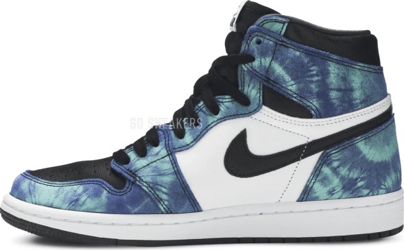 Женские кроссовки Nike Wmns Air Jordan 1 Retro High OG &amp;#039;Tie-Dye&amp;#039;