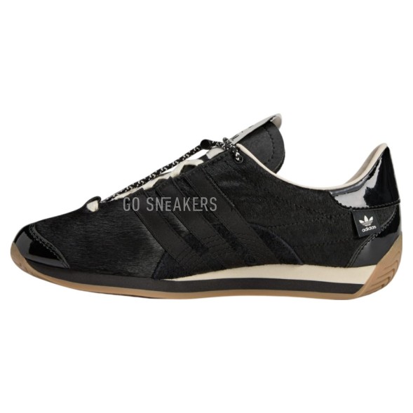 Унисекс кроссовки Adidas Originals Country OG x SFTM Pony Hair Pack Black