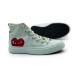 Женские кеды Converse X Comme Des Garcons Play White High Top